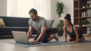 online fitness trainer